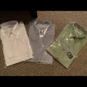3 NWT Men’s dress shirts 15 32/33